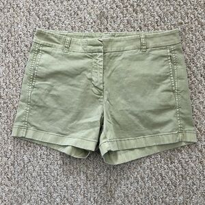 J. Crew 4” khaki chino shorts size 8